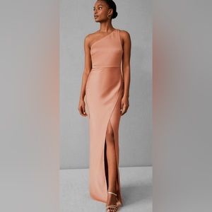 BHLDN Dylan Satin Charmeuse Dress
